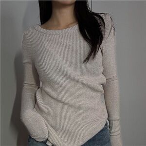 Women's Cream Sweater